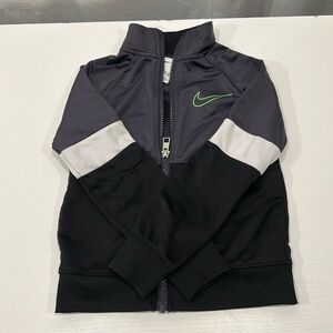 ‼️SALE‼️Nike Boys Jacket Grey, Black, White Full Zip 3-4 Years (XS)